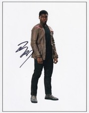 JOHN BOYEGA signed Autogramm 20x25cm STAR WARS in Person autograph COA
