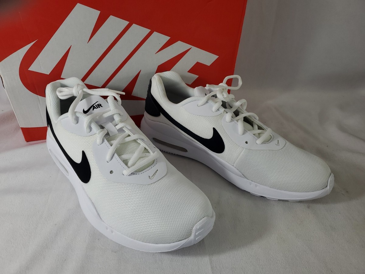 Nike Air Max Oketo Size 10 Womens AQ2231-100 White /Black -New \u0026 Free Ship  | eBay