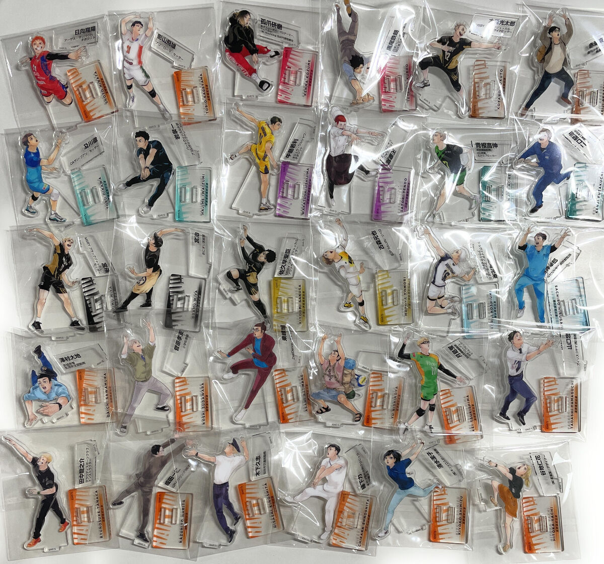 Anime Acrylic Stand Action Figure Toy Haikyuu!!! Wiki Combination