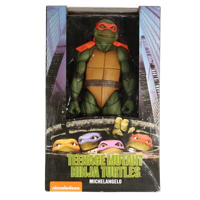 1990 Michelangelo (1/4 45cm) - MISB - NECA TMNT Teenage Mutant Ninja Turtles