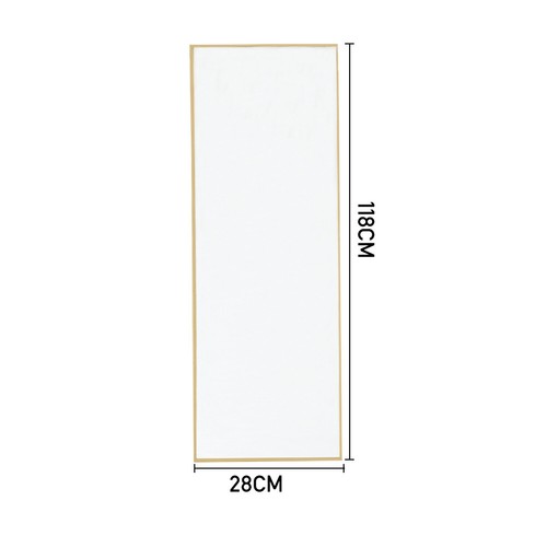 118cm Large Full Length Mirror Over Door Hanging Mirror Wall Bedroom Dressing UK - Picture 11 of 12