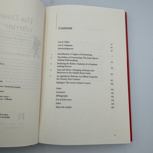 The Downsized Warrior America's Army In Transition Signed by David McCormick VGC - Picture 8 of 10