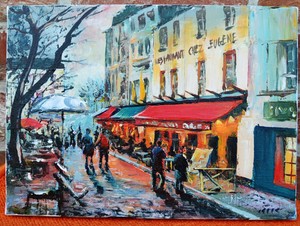 tableau peinture paris