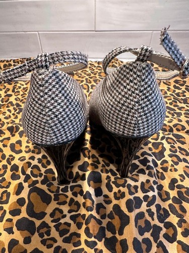 New Bakers fashion plaid wedge pumps cabare size 6.5 - Picture 4 of 4