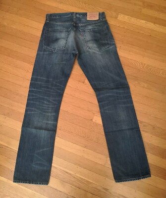LEVI LVC VinTagE 1967 505-0217 big E RED LINE SELVEDGE DENIM