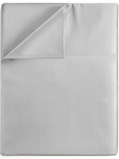 Queen Size Flat Bed Sheet - Hotel Luxury Single Flat Sheet Only - Wrinkle Fre...