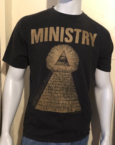 Original 90s Vintage Ministry Psalm 69 T-Shirt Bro