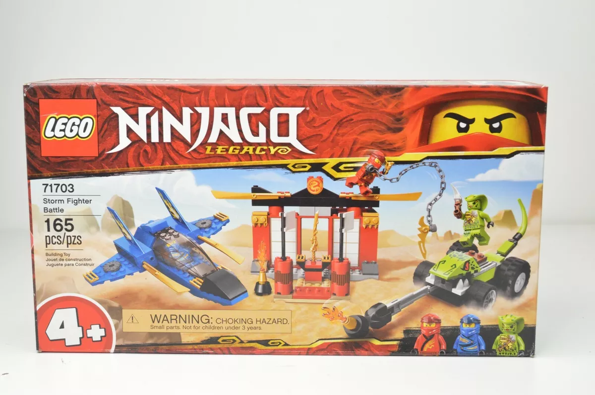LEGO NINJAGO Legacy Storm Fighter Battle 71703 Ninja Building Toys for Kids 4