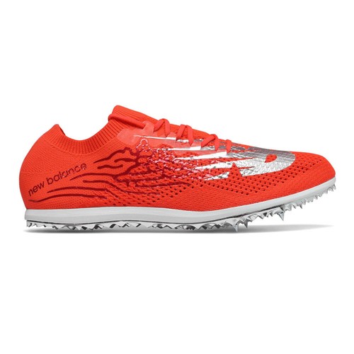 New Balance Mens LD5KV8 EnergyStreak Running Spikes Traction Orange Sports  | eBay