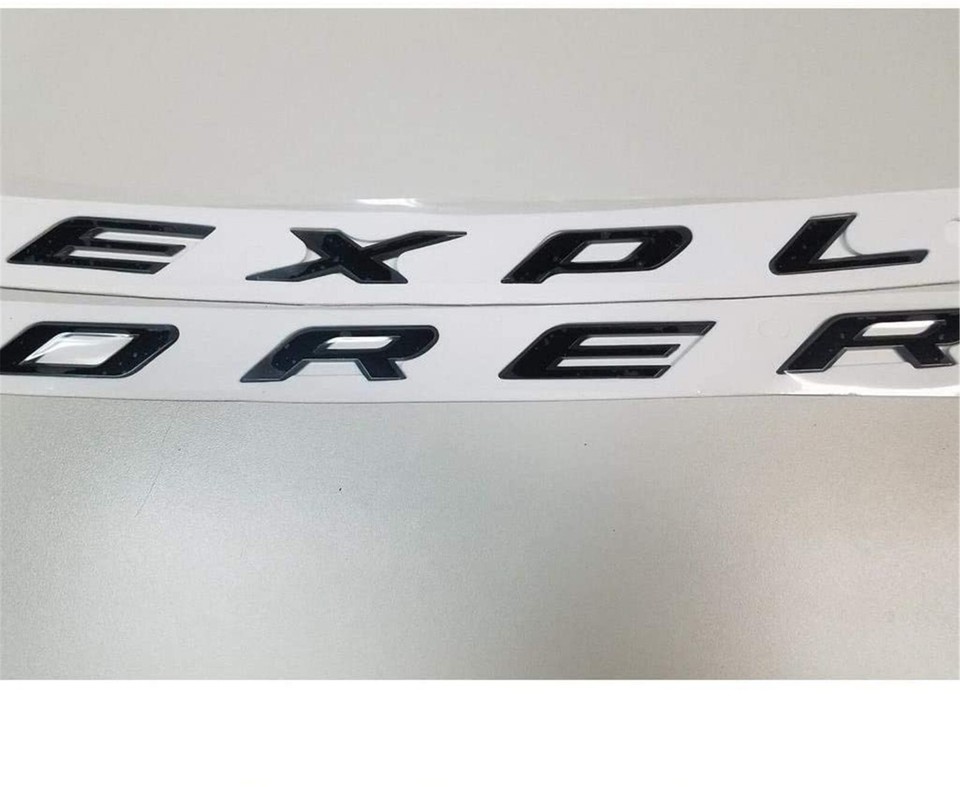 Front Hood Explorer Letters Decal Fit for 2011-2026 Explorer Model ...