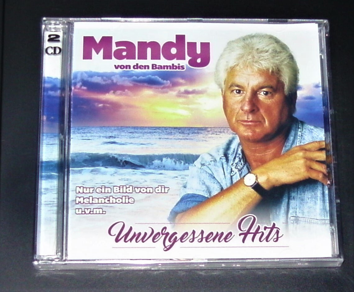 MANDY VON DEN BAMBIS UNVERGESSENE HITS DOPPEL CD SCHNELLER VERSAND NEU & OVP