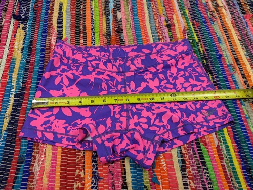 Speedo Endurance Lite Women's M Swim Shorts Pink Purple Floral LIKENEW EUC - Picture 6 of 9