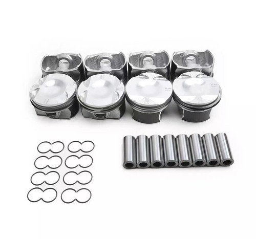 8x Engine Piston Assembly For Mercedes-Benz C63 AMG GT63 E63 G63 GLC63 S63 4.0L - Picture 2 of 5