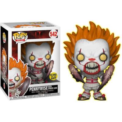 Funko Pop Movies 542 IT Pennywise Spider Legs GITD Glow in the