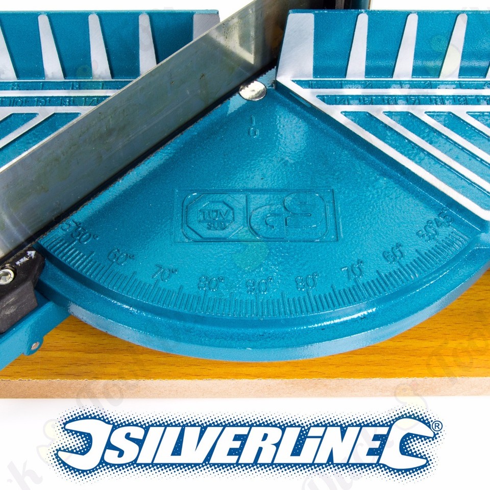 Silverline Segatrice Da Banco 1400W - Taglio Preciso 210mm 5000giri/min Per Fai Da Te - Foto 11