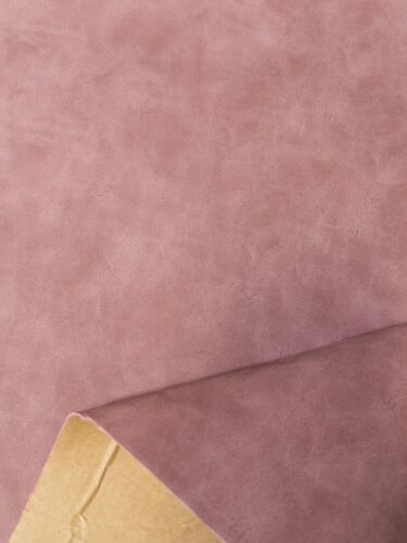 33 Colors Adhesive Smooth Nubuck Suede Vinyl Fabric Faux Leather 52"Wide By Yard - Picture 19 of 38