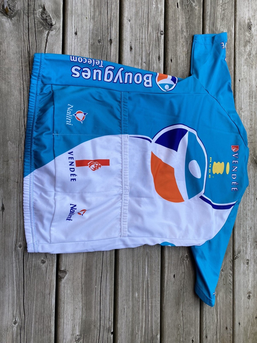 Maillot blanc football Lilian thuram bouygues telecom Caraibes autographe dédicacé - Vêtements