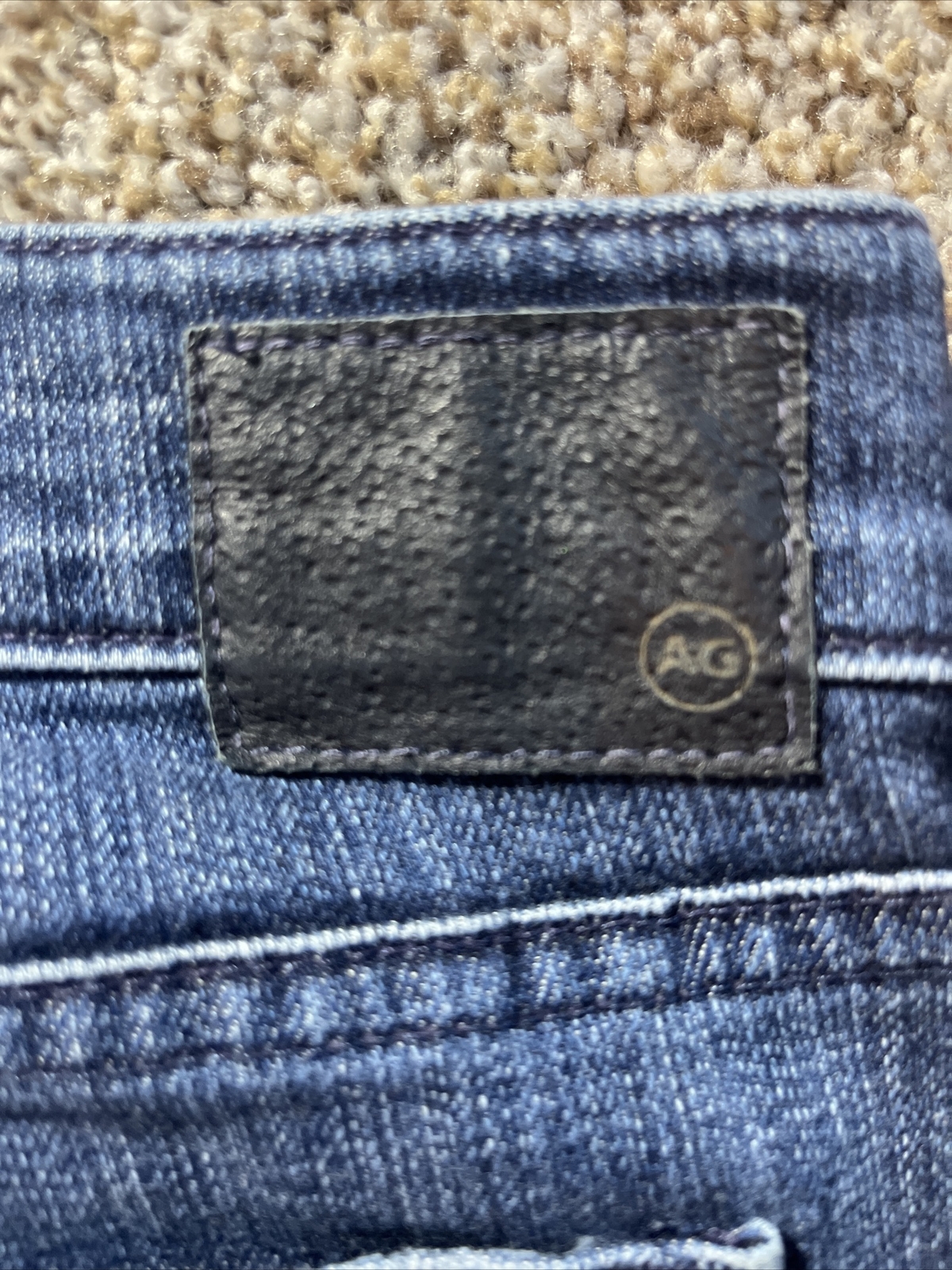 AG Adriano Goldschmied The Nolan Relaxed Slim Fit Distressed Jeans 28R Waist 32 - View 18