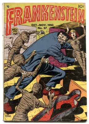 Frankenstein #27 1953 - Prize -G/VG - Comic Book | eBay