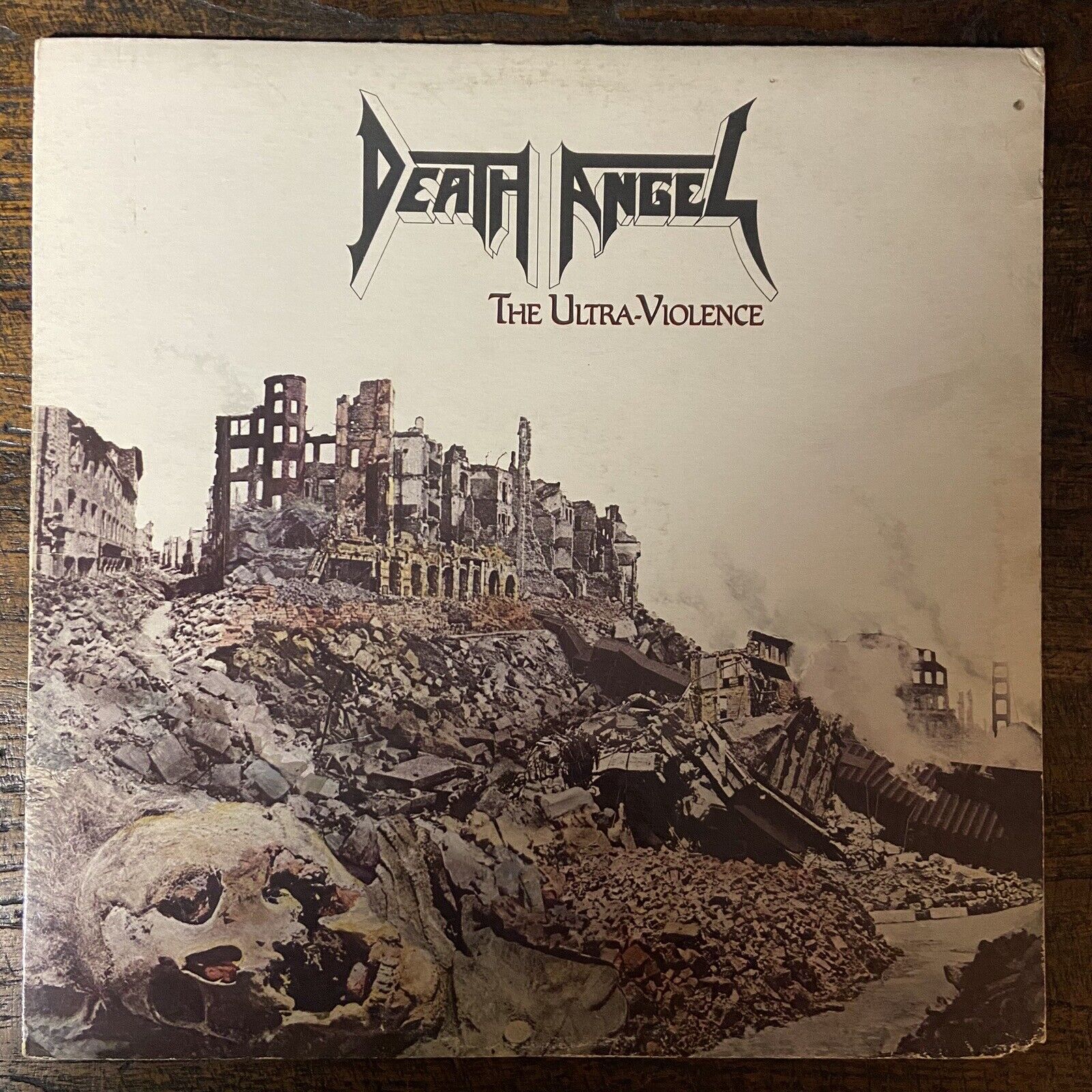 DEATH ANGEL ~ The Ultra-Violence ~ LP Vintage 1987 Vinyl EX Enigma Records RARE
