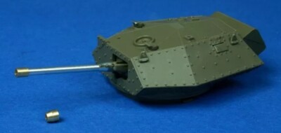 RB Model #48B21 1/48 QF 2 pdr (40mm) Crusader Mk. I & II (Tamiya)
