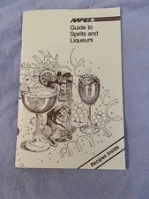 AAFES Guide to Wines & Liqueurs Booklet Recipes Info
