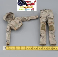 1/6 camo Tactical Female Fighter uniform For 12" Figure Phicen Hot toys ❶USA❶