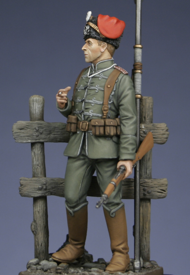 German Death Hussar 1915 WW1 54mm Painted Tin Toy Soldier Pre-Sale ...