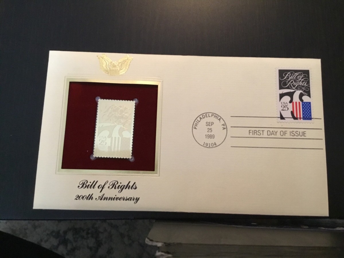 yellow pages 創刊号 77 1989 Bill of Rights 200th Anniversary Limited Ed. 22kt. Gold