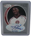Michael Dickerson 1998 SAGE Autographs Silver #61/400 Parallel Insert Card #A11