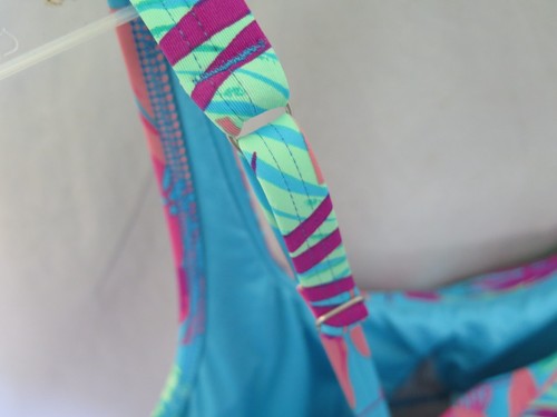 Traje de baño Lands' End de 2 piezas Tropical Palms - Top talla 16, pantalones cortos inferiores talla 14 - Imagen 7 de 20