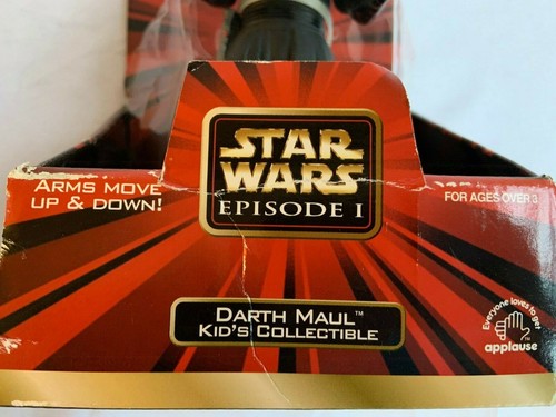 STAR WARS EPISODE 1 DARTH MAUL KIDS COLLECTIBLE FIGURE - Picture 5 of 5