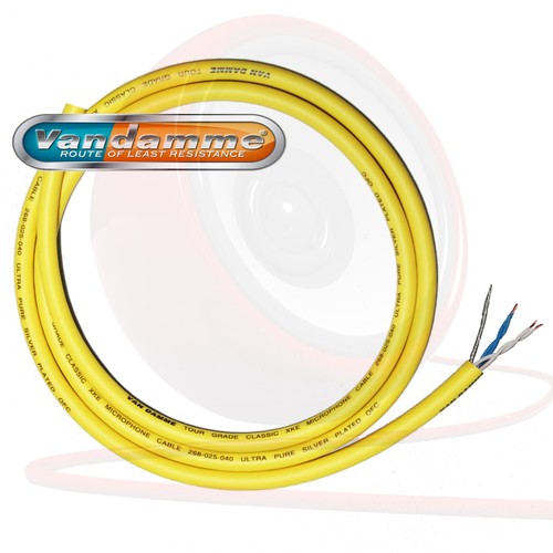 Van Damme XKE Starquad 4 Core Cable. Balanced XLR Mic. Screened Bulk Reel TOUR - Picture 5 of 10