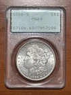 1888 S Morgan Silver Dollar $1  PCGS MS60 RATTLER HOLDER