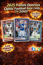 2025 Panini Donruss Optic Base Cards - Complete Your Set!