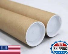 MagicWater Supply Mailing Tube - 2 in x 30 in - Kraft - 2 Pack - for Shipping an