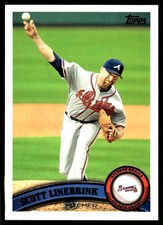Scott Linebrink 2011 Topps Update #US253 Braves MLB READ FREE SHIP AutographDen