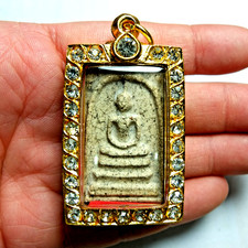 Phra Somdej Toh Wat Rakhang Thai Buddha Amulet Pendant Blessed Talisman Original