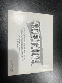 Nintendo NES Probotector Boxed with Manual P5