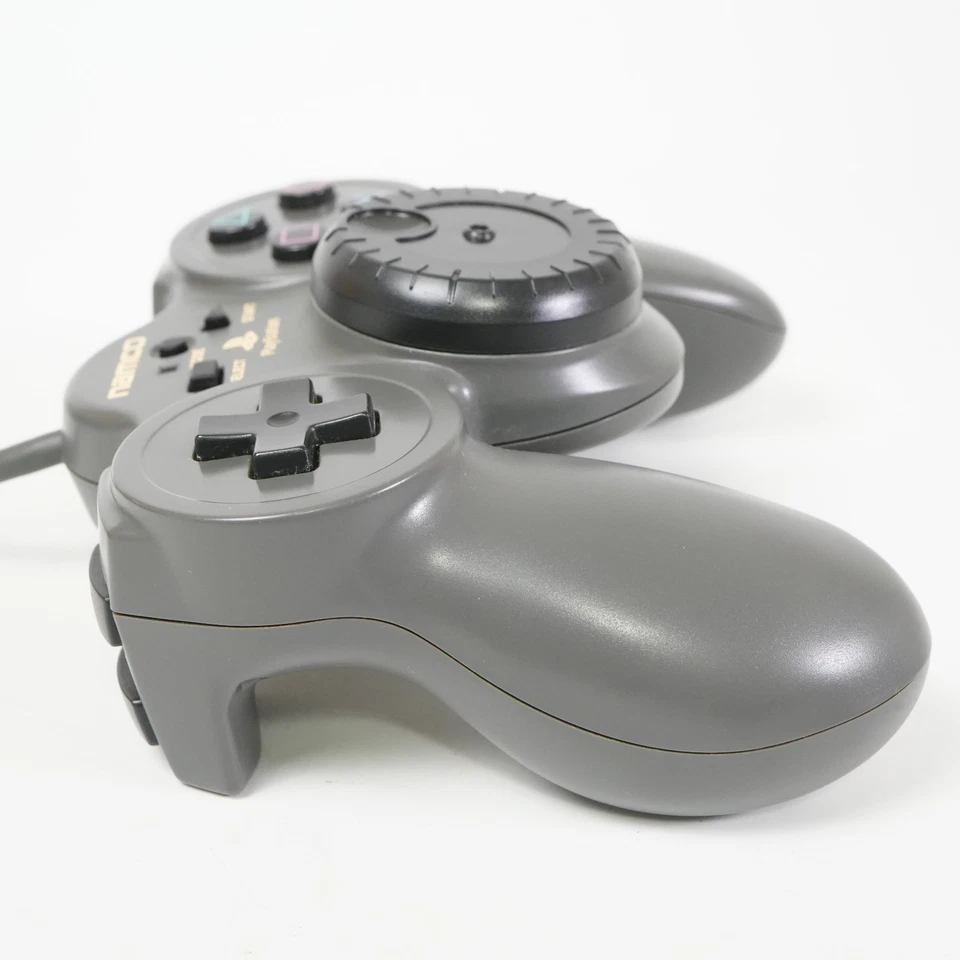 SONY PS namco Jogcon NPC-105 + Ridge Racer R4 Playstation Controller TESTED - Image 4 of 4