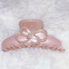 Alexandre de Paris Rhinestone Ribbon Hair Cli...