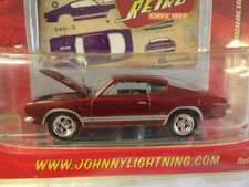 1968 Plymouth Barracuda 2007 Johnny Lightning Johnny Retro 164 Die-cast 1968 Plymouth Barracuda 2007 Johnny Lightning Johnny Retro 164 Die-cast