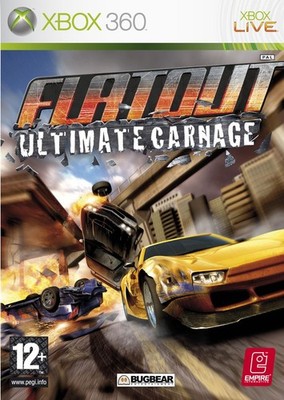 Microsoft Xbox 360 - Flatout: Ultimate Carnage UK mit OVP sehr guter Zustand