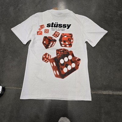 【未使用】STUSSY ROLLERS Tシャツ Mサイズ Stussy Men's Rollers Tee small nwt dice new york | eBay