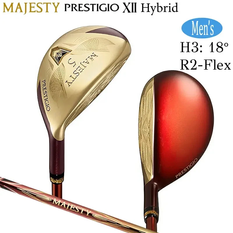 MAJESTY Prestigio XII 12 H3 18°vHybrid R2-Flex LV750 Graphite w/Headcover - Image 2 of 4