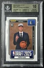 COOPER FLAGG BGS 10 PRISTINE 2025 PANINI INSTANT NBA DRAFT NIGHT #NBADN-1 ROOKIE