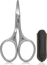 Rounded Safety Nail Scissors - FINOX Surgical Stainless Steel Baby Scissors and 