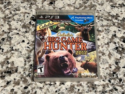 Cabelas Big Game Hunter 2012 (Sony PlayStation 3, PS3) CIB Tested & Working