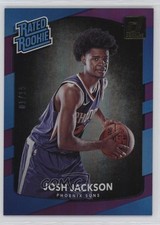 2017 Panini Donruss Rated Rookies Holo Purple Laser 1/15 Josh Jackson #197 r9d