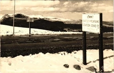 Beartooth Hwy Red Lodge Cooke City Montana RPPC Photo Sanborn Postcard 1940s